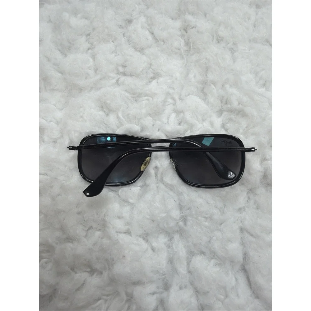 MAUI JIM Following Seas Titanium Sunglasses Mens Black Polarized Minor Flaws**